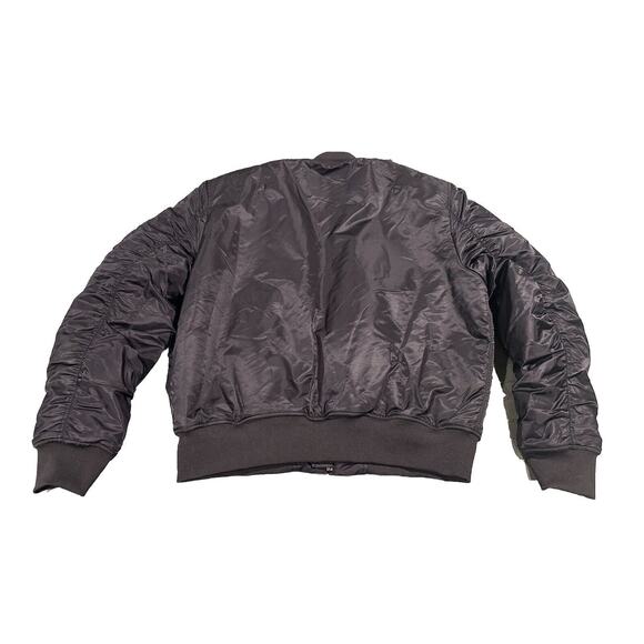 Cult of Individuality Varsity Jacket Coat Mens XL Black Welcome To The Cult - Picture 3 of 14